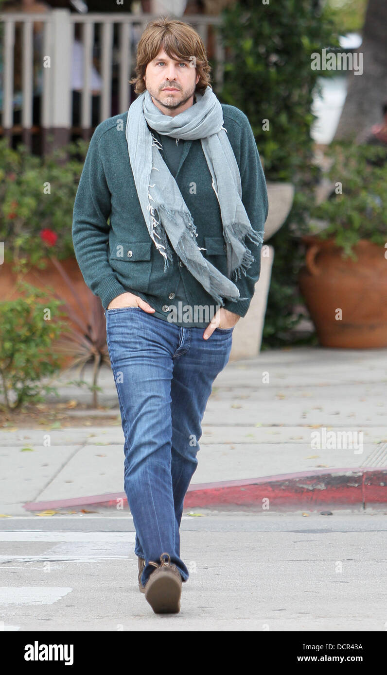 Rodger Berman outside Le Pain Quotidien Los Angeles, California 11.11.11 Stock Photo Alamy