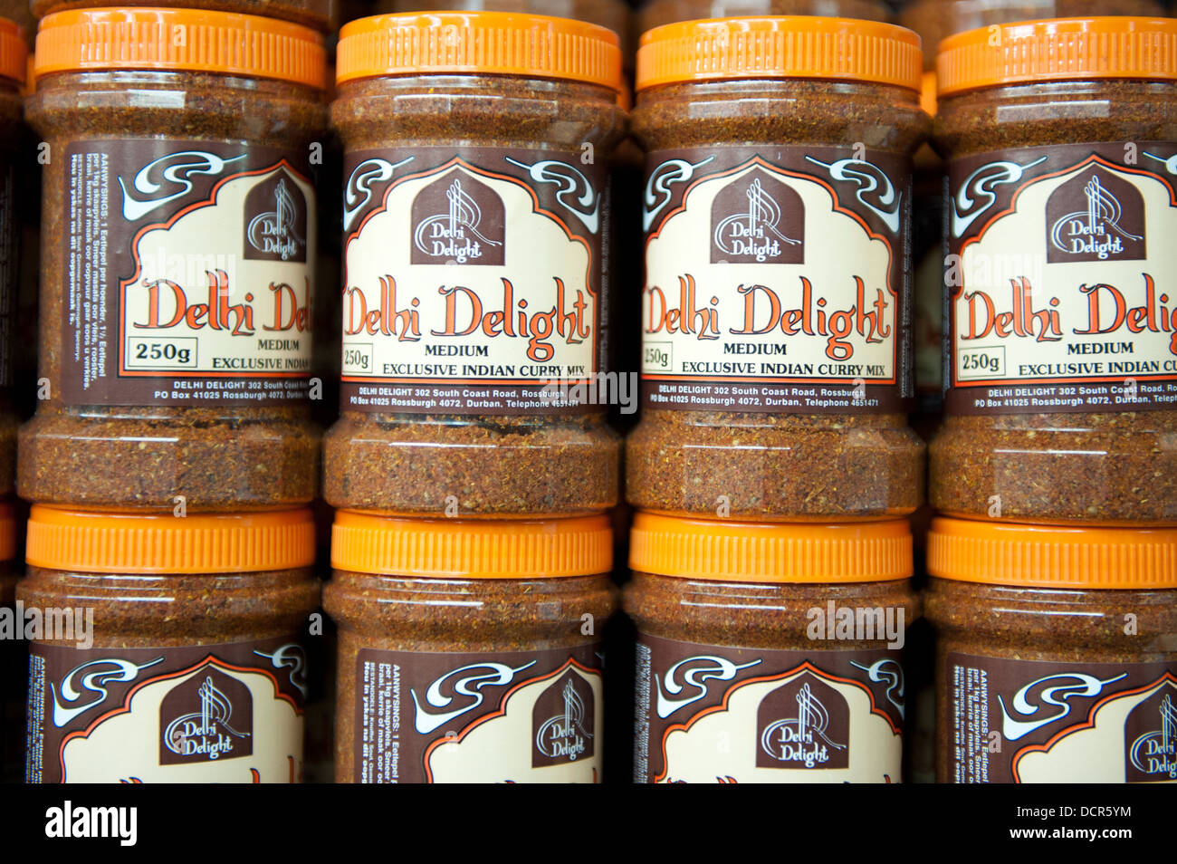 Indian spices for sale at the Victoria Street Market, Durban, South
