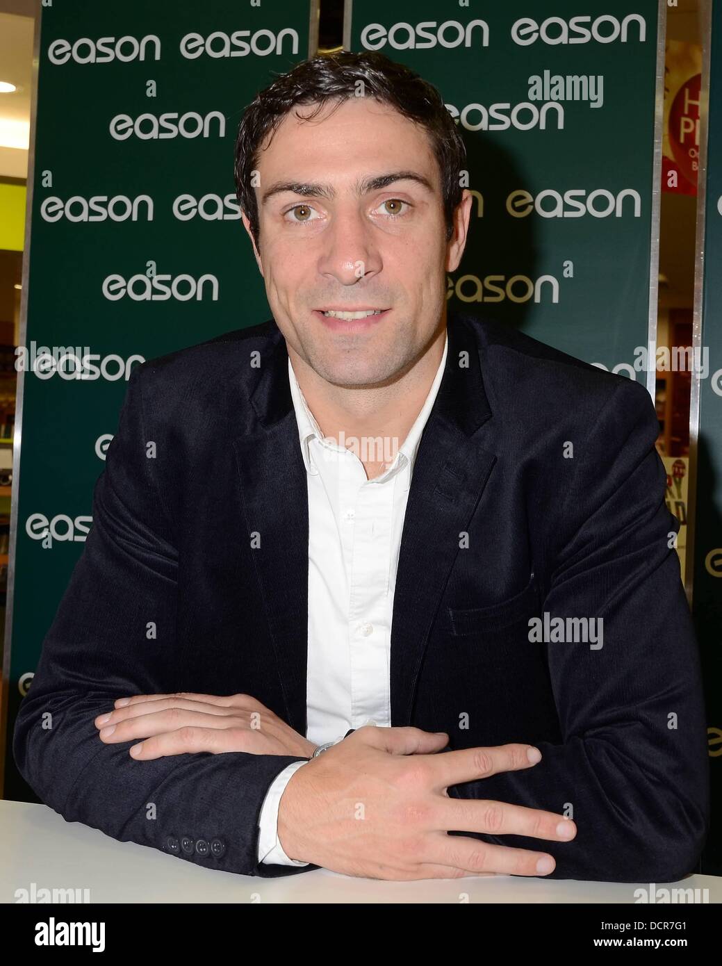 Boxer Egan signs copies of his autobiography 'Kenny Egan My