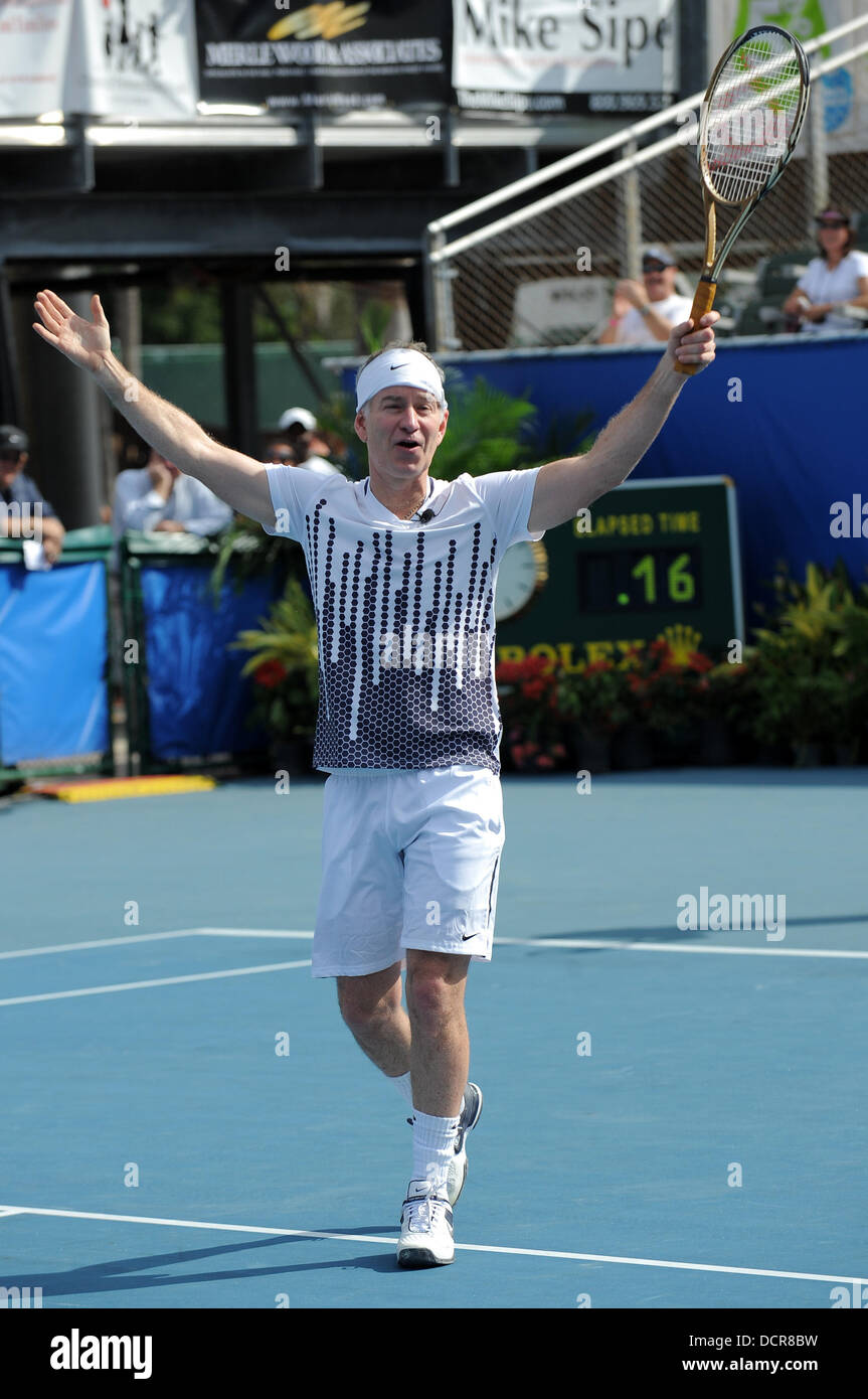 John McEnroe The Chris Evert/Raymond James ProCelebrity Tennis Classic