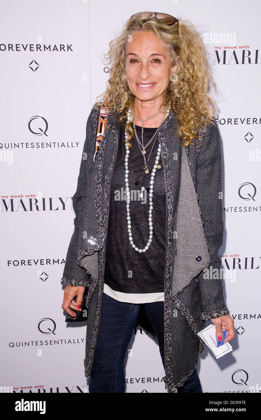 Ann Dexter-Jones New York Premiere of "My Week With Marilyn" at the Paris Theater New York City