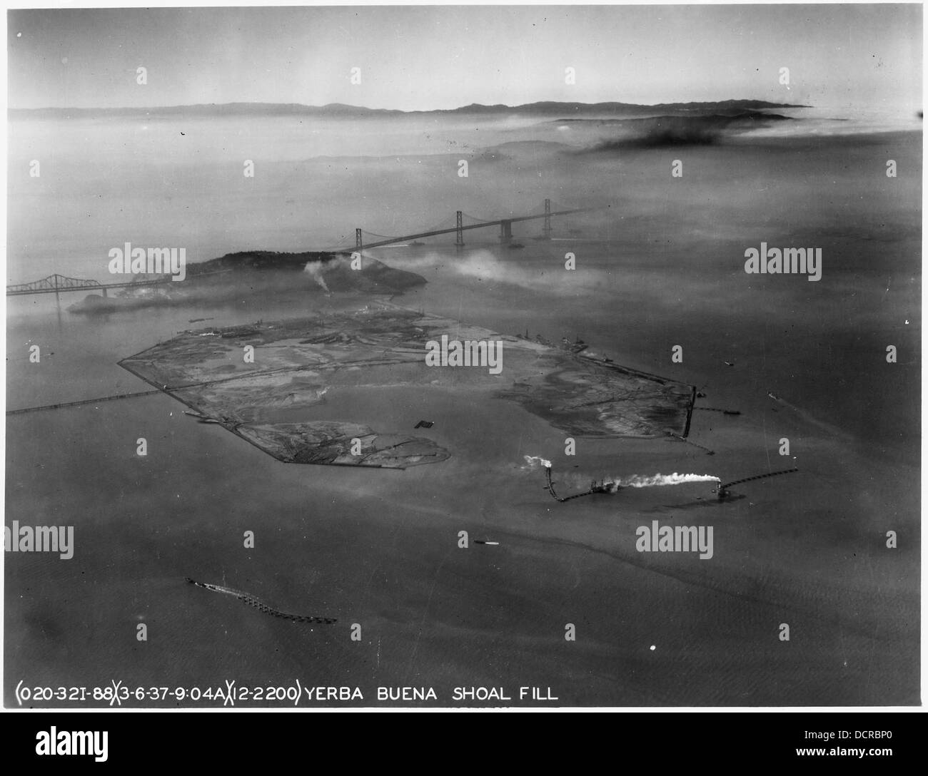 An engineering project involving the fill of Yerba Buena Shoal, a water ...