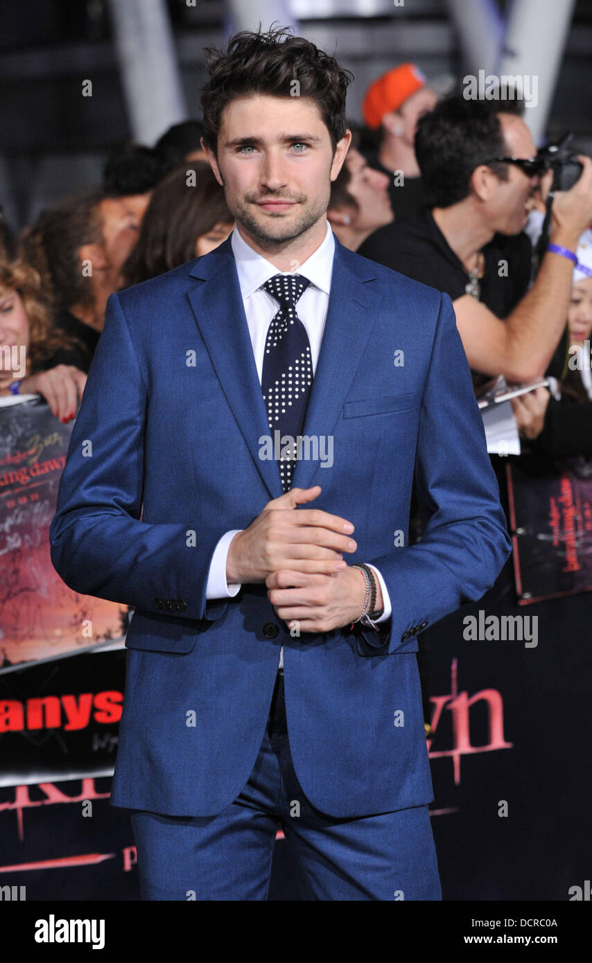 Matt Dallas The Twilight Saga Breaking Dawn Part 1 World Premiere