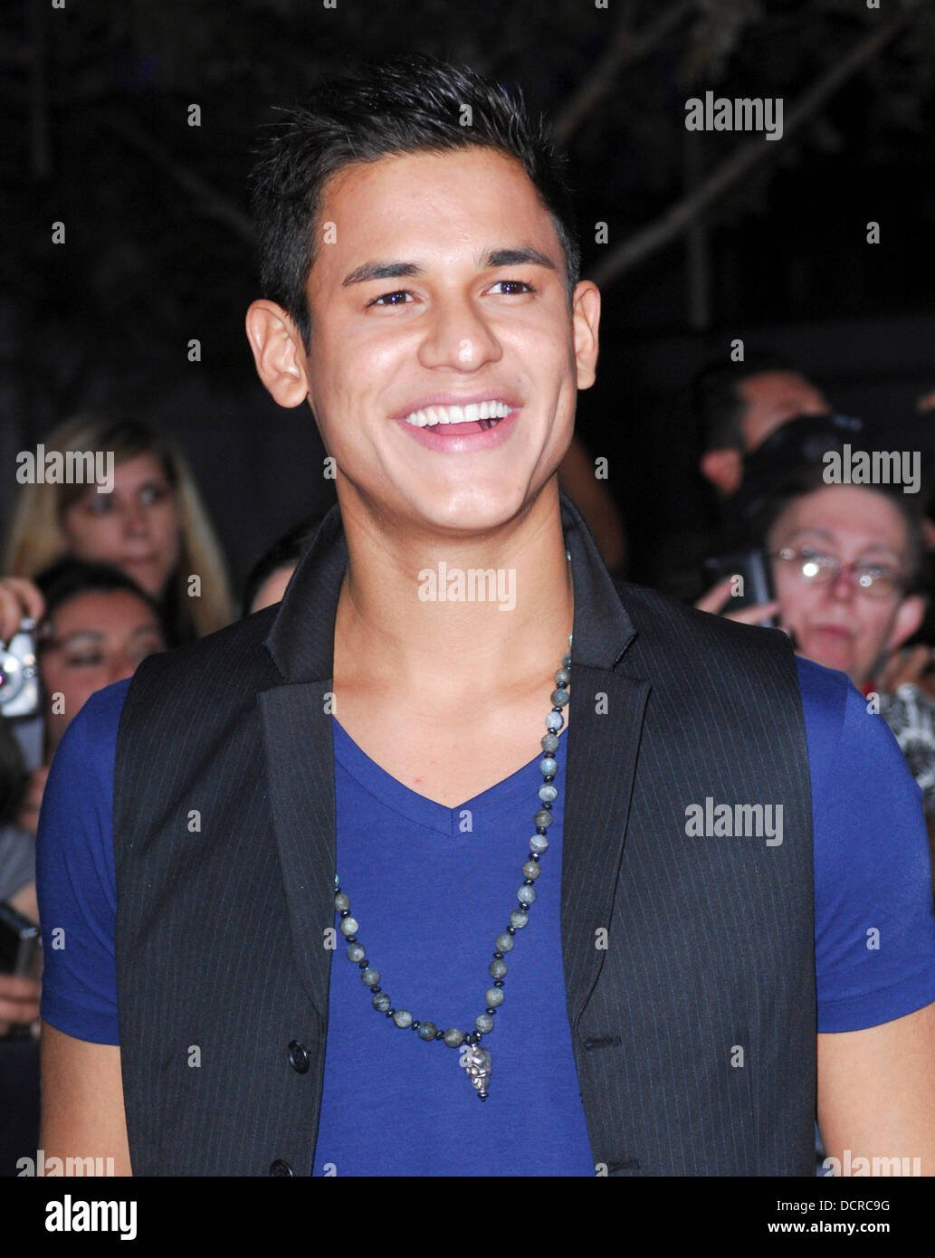 Bronson Pelletier  The Twilight Saga: Breaking Dawn - Part 1 World Premiere held at Nokia Theatre L.A. Live Los Angeles, California - 14.11.11 Stock Photo