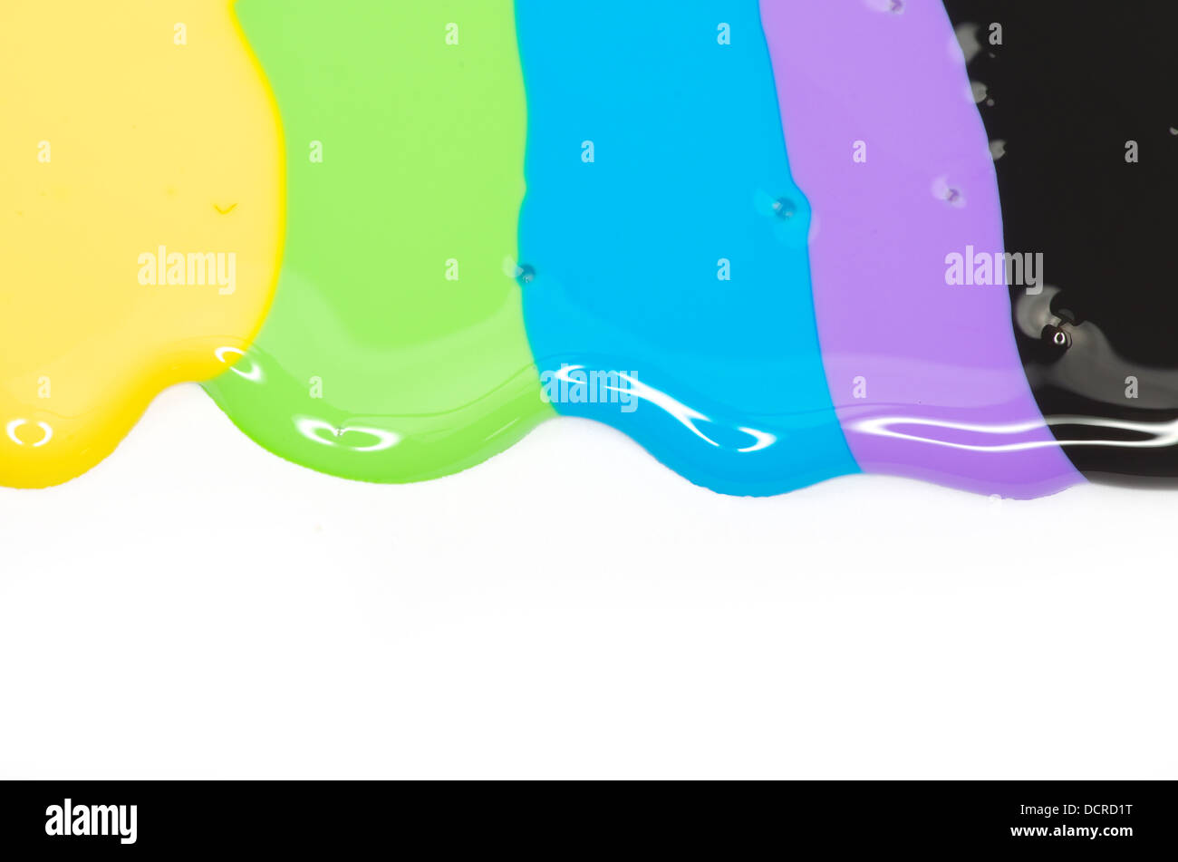 Dripping paint rainbow hi-res stock photography and images - Alamy
