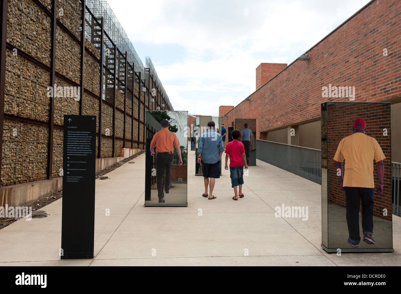 Apartheid Museum, Johannesburg, South Africa Stock Photo