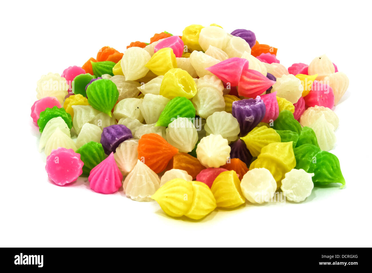 Aalaw candy is A dessert Thai. Stock Photo