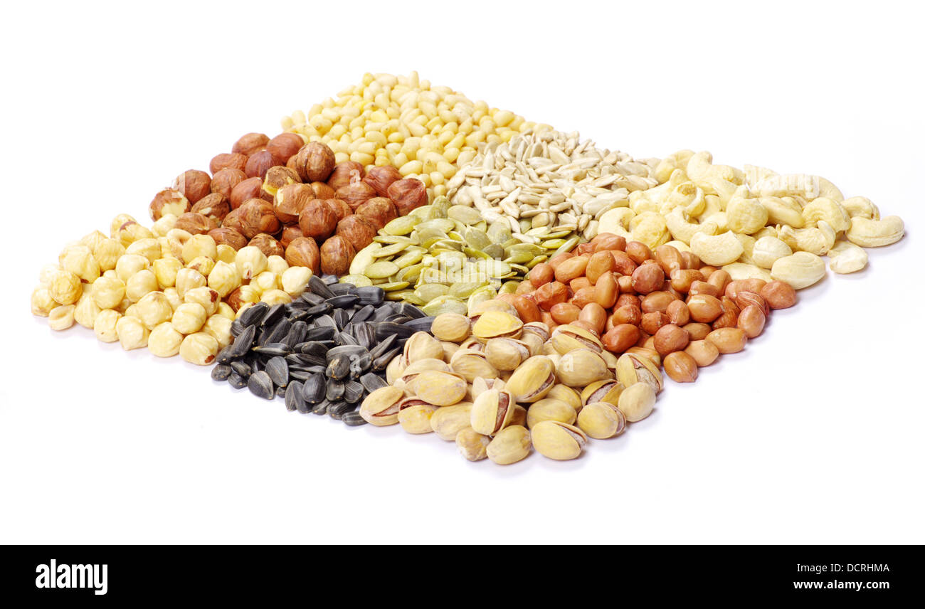 seeds and nuts Stock Photo Alamy