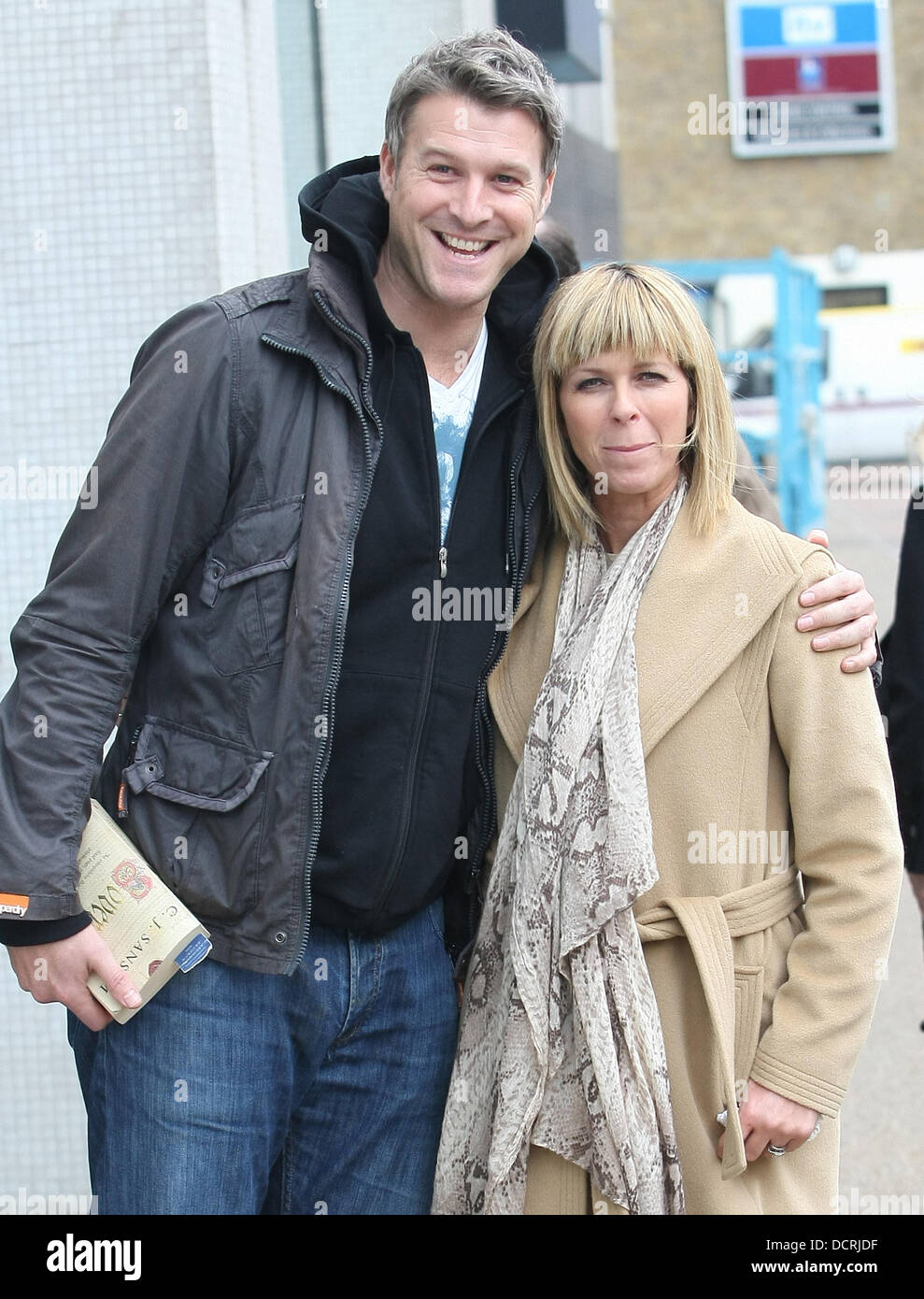 Dan Lobb and Kate Garraway at the ITV studios London, England - 17.11.