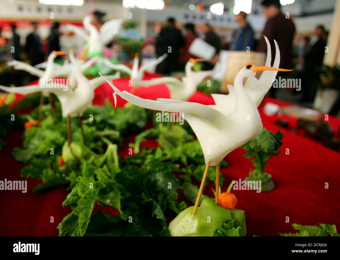 White Radish Carving The fourth Chinese Weixian White Radish Festival