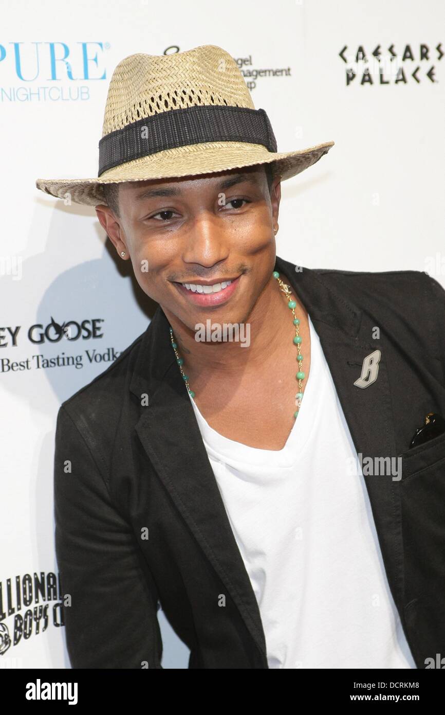 Pharrell Williams (left) and Nigo at the launch of an exclusive range of  Billionaire Boys Club clothing and Ice Cream footwear with RbK at the  Sanderson Hotel, London Stock Photo - Alamy