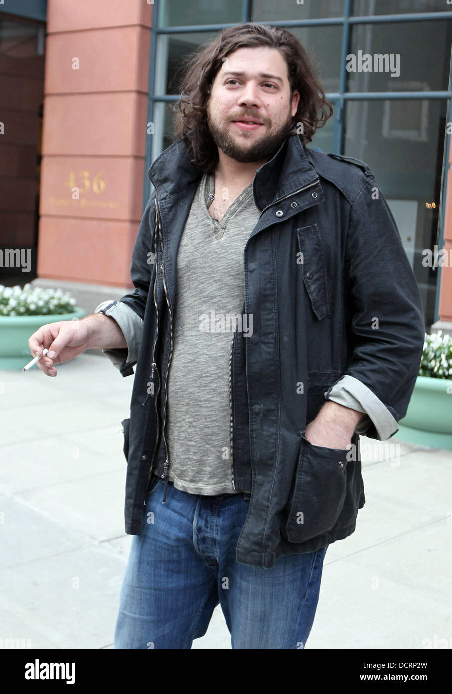 The X Factor' USA contestant Josh Krajcik has a cigarette in Beverly