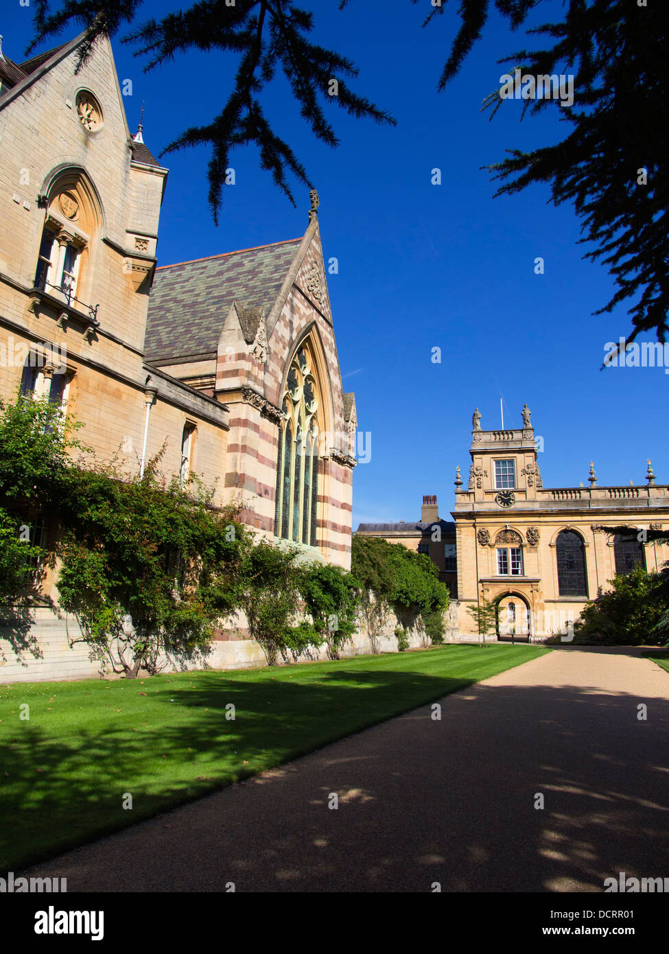 The Front Quadrangle of Trinity College, Oxford 2 Stock Photo