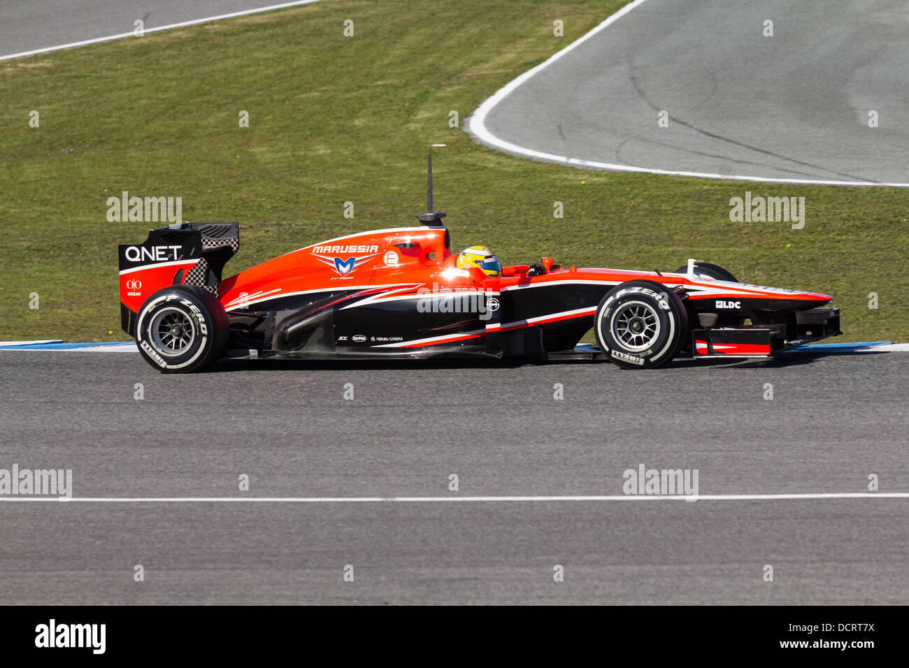 Marussia f1 team mr02 hi-res stock photography and images - Alamy
