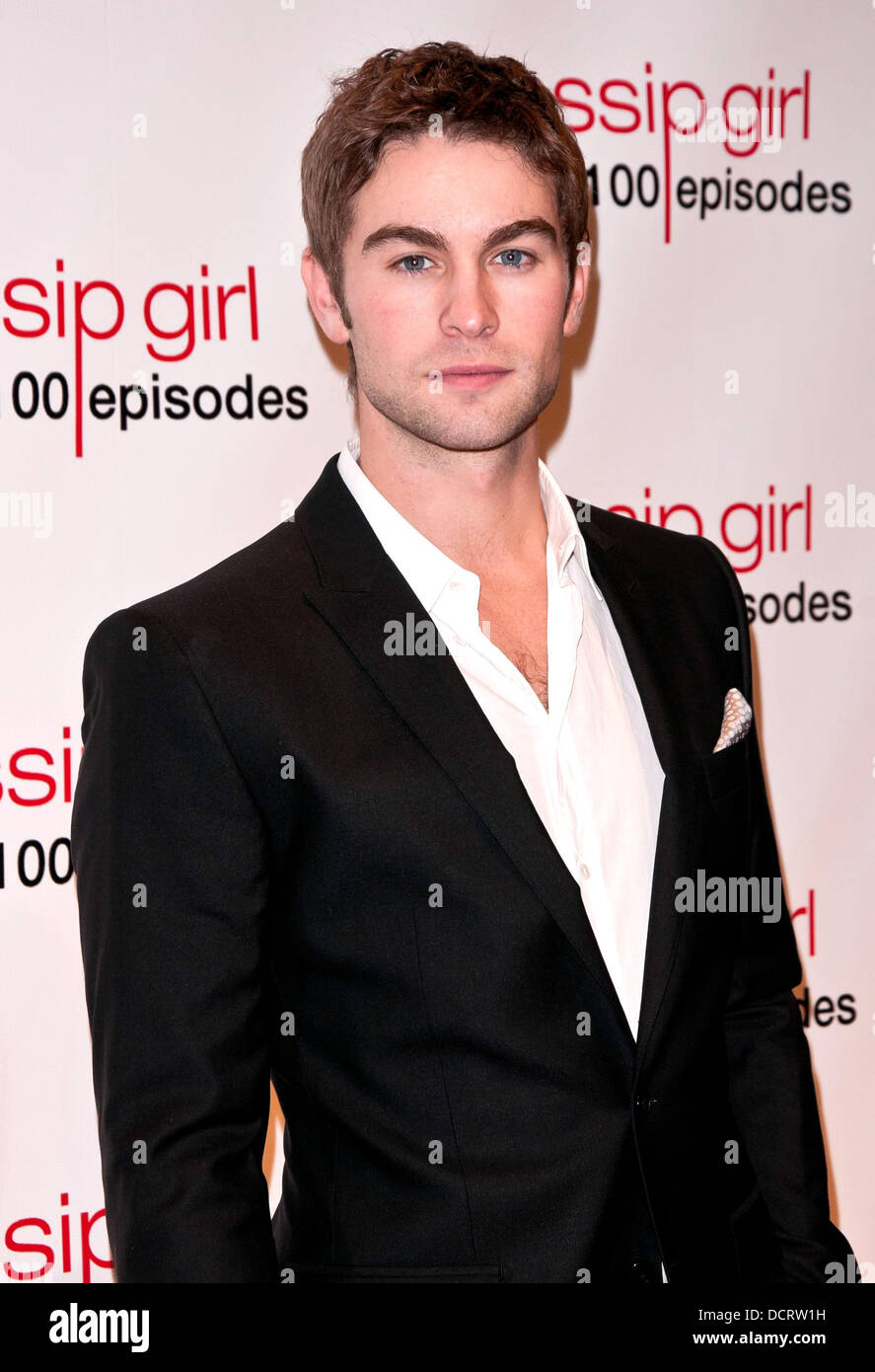 Chace Crawford 'Gossip Girl' celebrates 100 episodes at Cipriani Wall Street New York City, USA - 19.11.11 Stock Photo