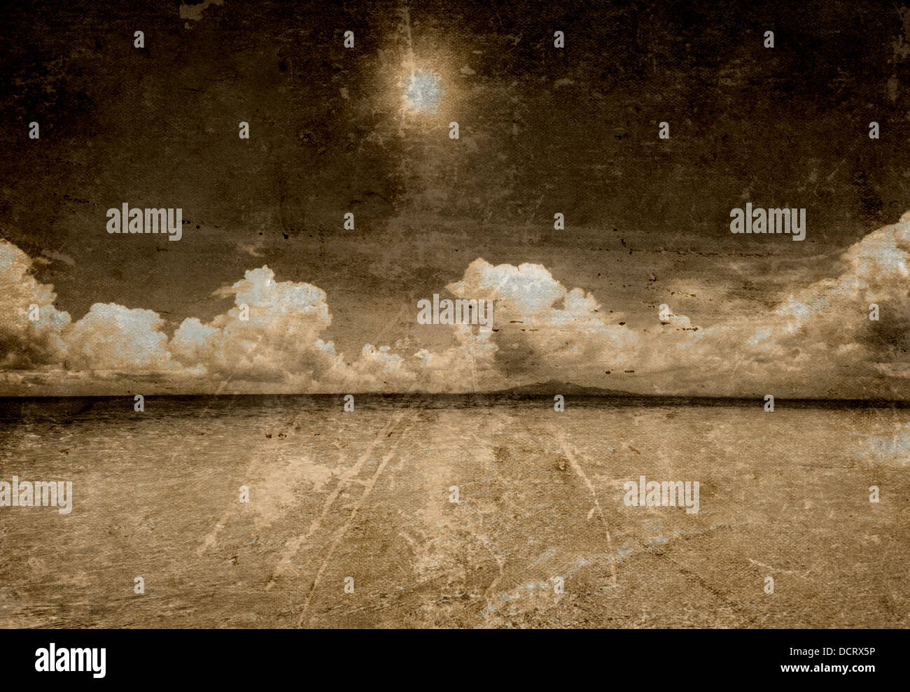 retro photo beach Stock Photo - Alamy