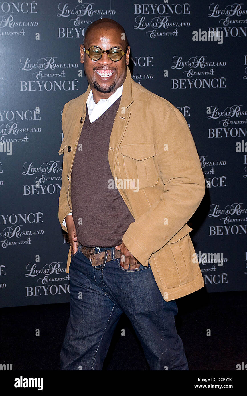 Andre Harrell at Beyonce Knowles special screening of her 