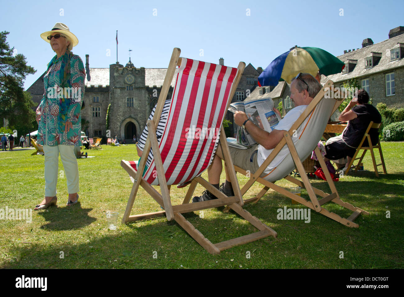 Ways With Words Festival, an annual literature event at Dartington Hall