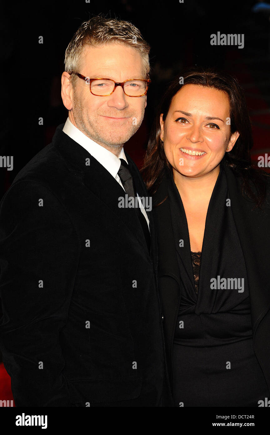 Kenneth branagh and wife lindsay brunnock hi res stock photography and