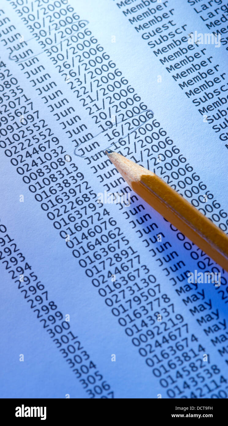 Statistical info hi-res stock photography and images - Alamy