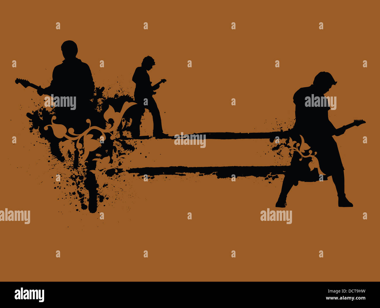 The rock n roll trio hires stock photography and images Alamy