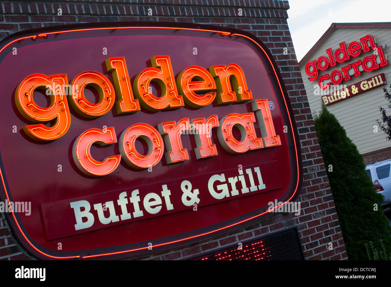 A Golden Corral restaurant Stock Photo Alamy