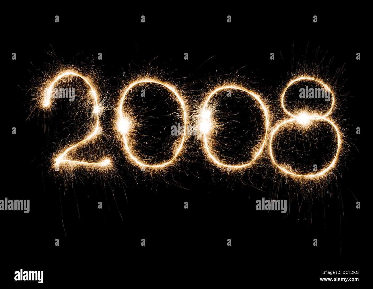2008 year Stock Photo