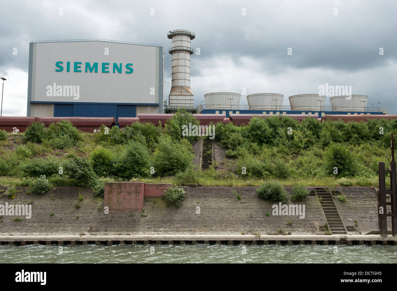 Siemens factory Germany Stock Photo Alamy