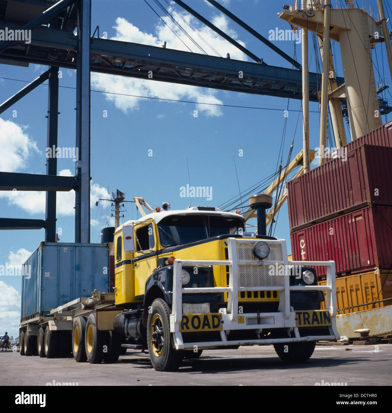 Container Docks, Darwin, Australia Stock Photo Alamy