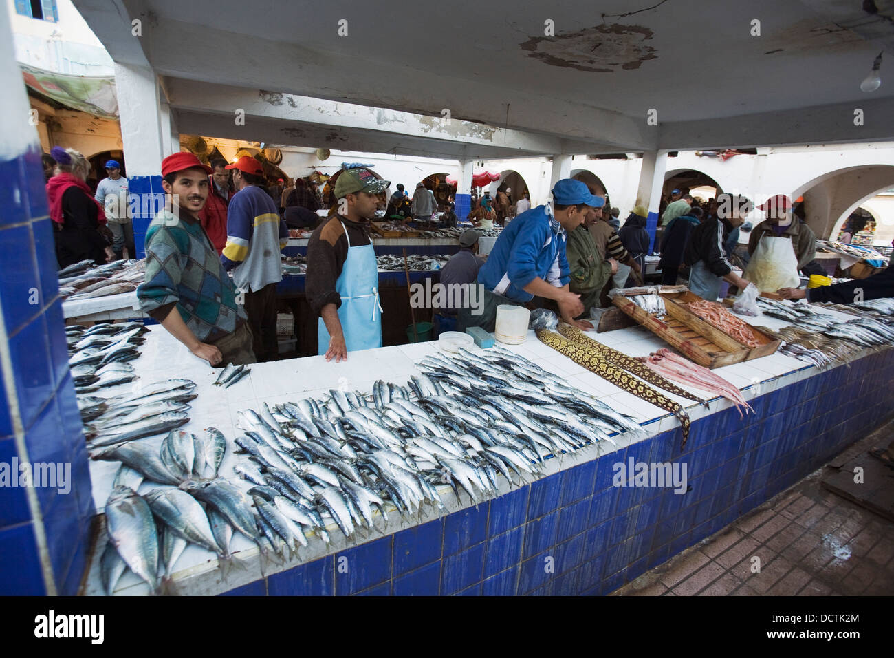Local Fish Market, Essaouira, Morocco Stock Photo Alamy