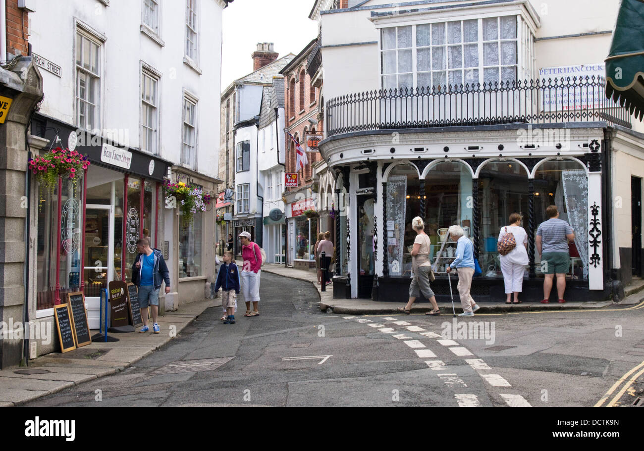 Launceston Small Town Cornwall Hi-res Stock Photography And Images - Alamy