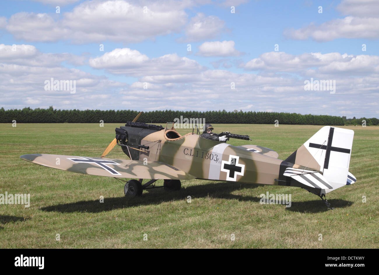 Junkers CL1 monoplane at White Waltham Retro Festival 2013 Stock Photo