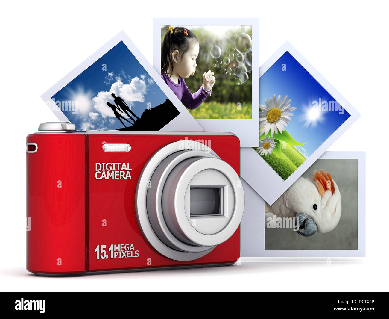 Digital camera Stock Photo