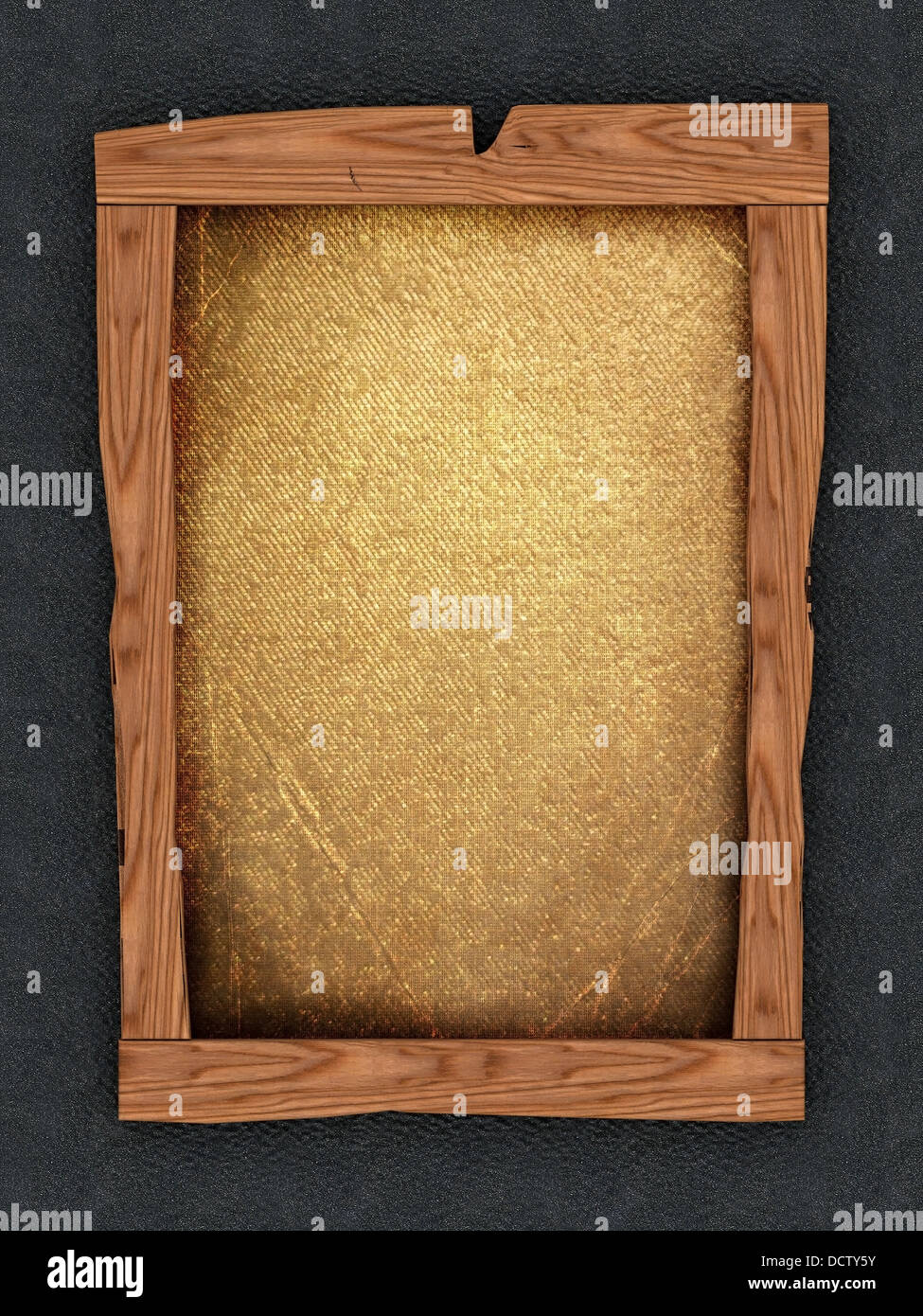 wooden frame Stock Photo