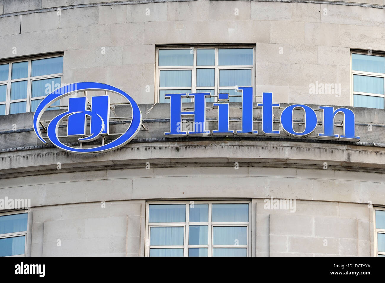 Cardiff's Hilton Hotel Stock Photo