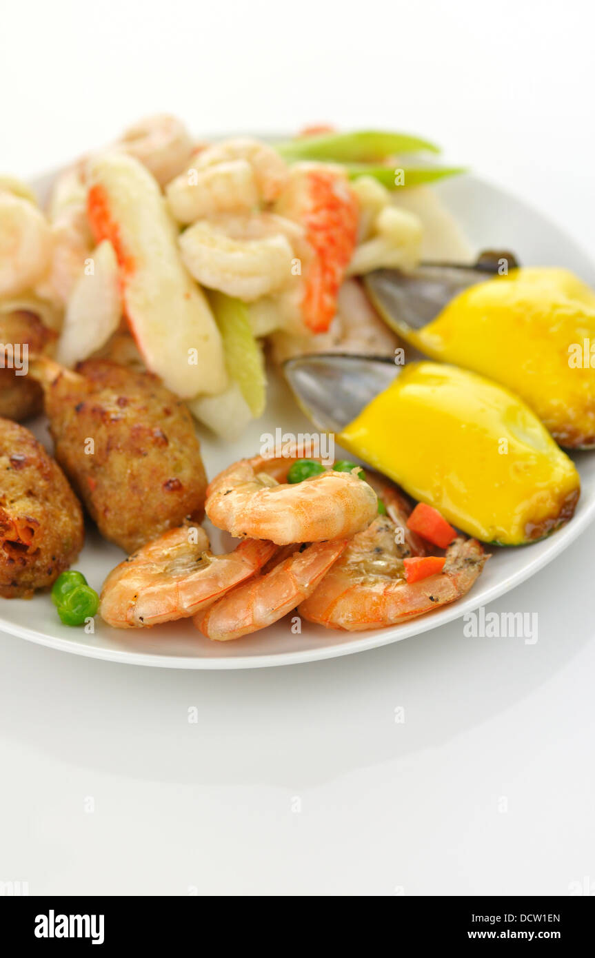 Seafood hot dish hi-res stock photography and images - Alamy
