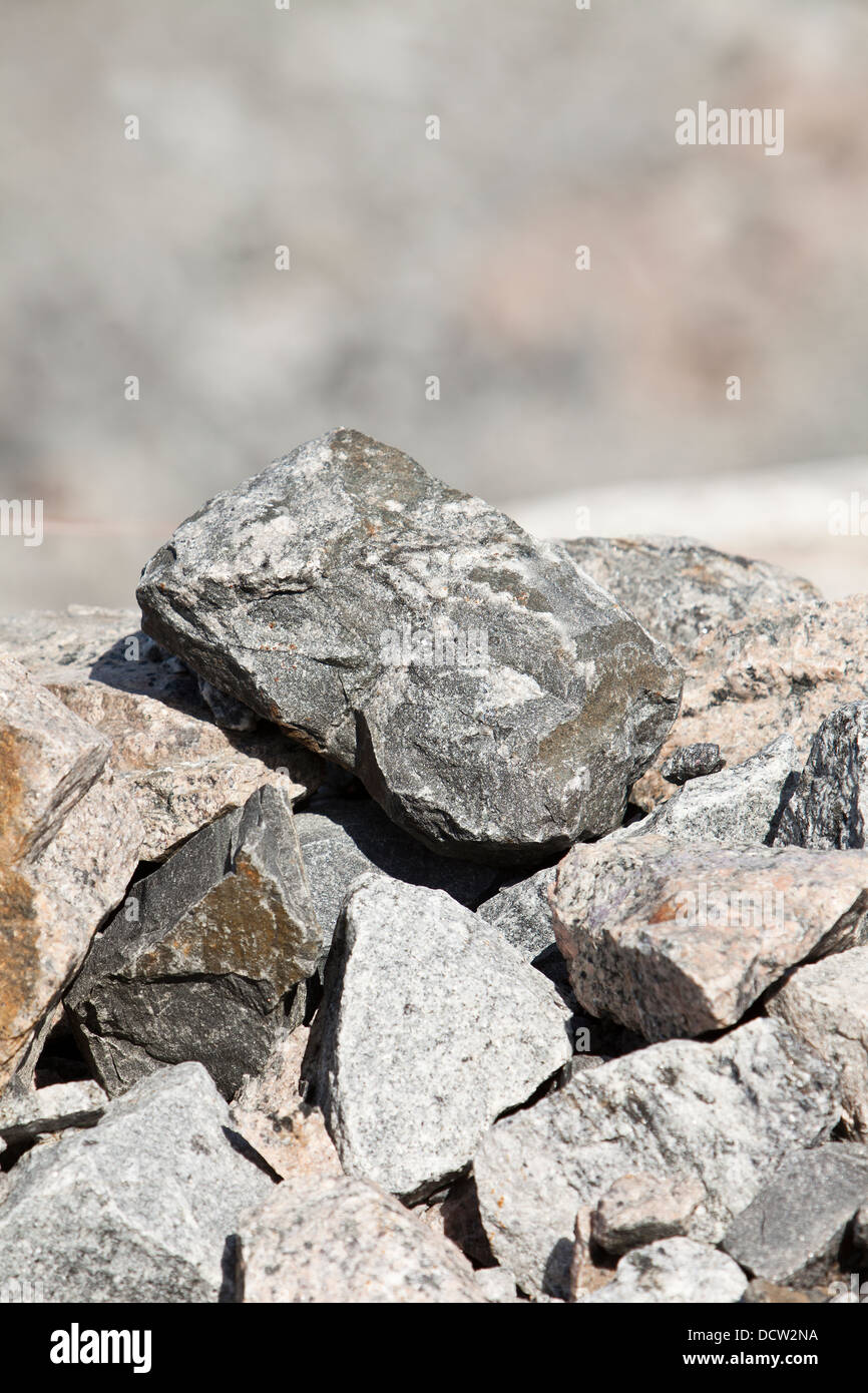 Pile of Rocks Stock Photo - Alamy