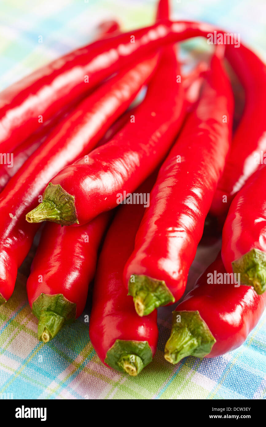 Long hot peppers hi-res stock photography and images - Alamy