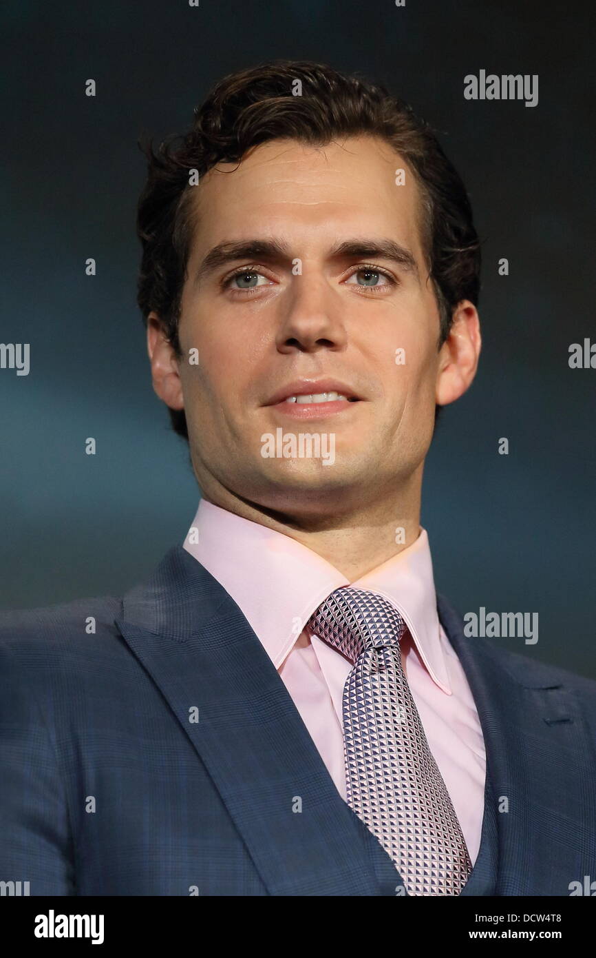 Tokyo, Japan. 22nd Aug, 2013. Henry Cavill, a new screen hero