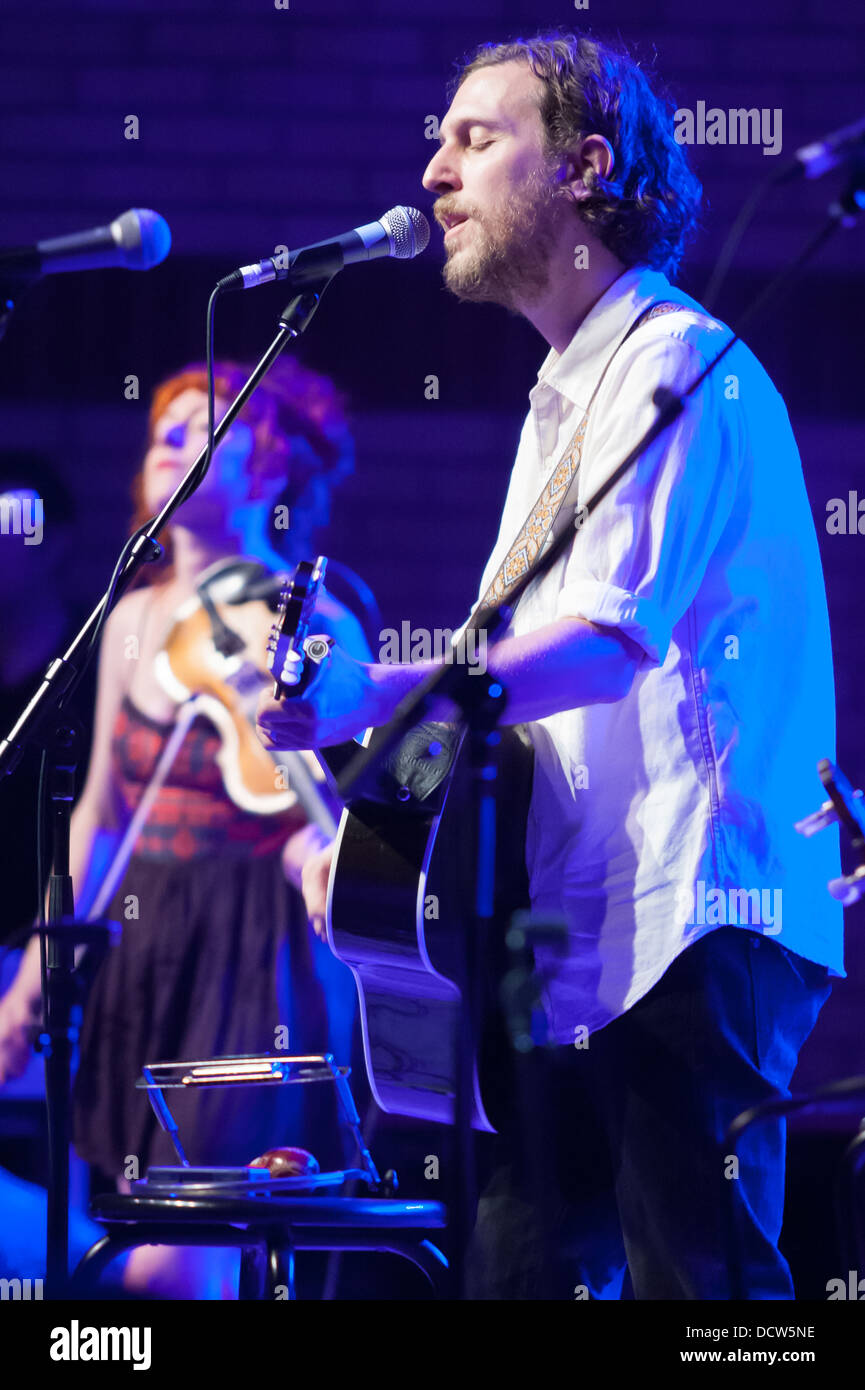 Canadian folk band, Great Lake Swimmers perform in London Ontario