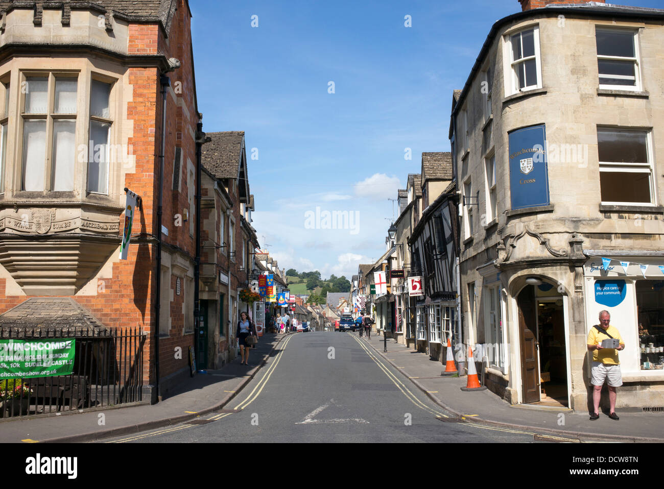North Street. Gloucestershire, England Stock Photo Alamy