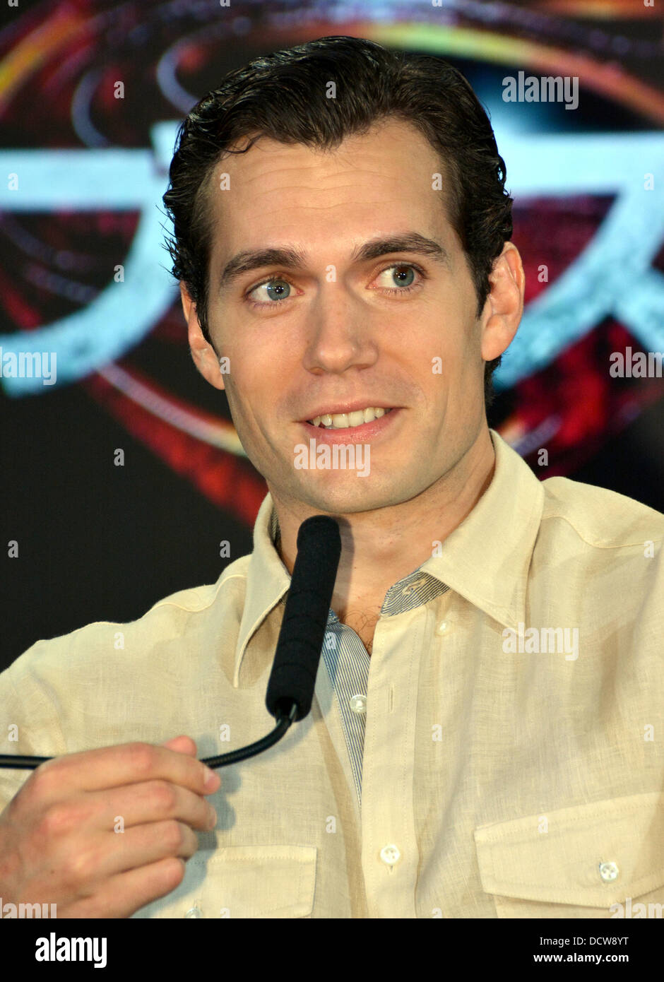 Tokyo, Japan. 22nd Aug, 2013. Henry Cavill, a new screen hero