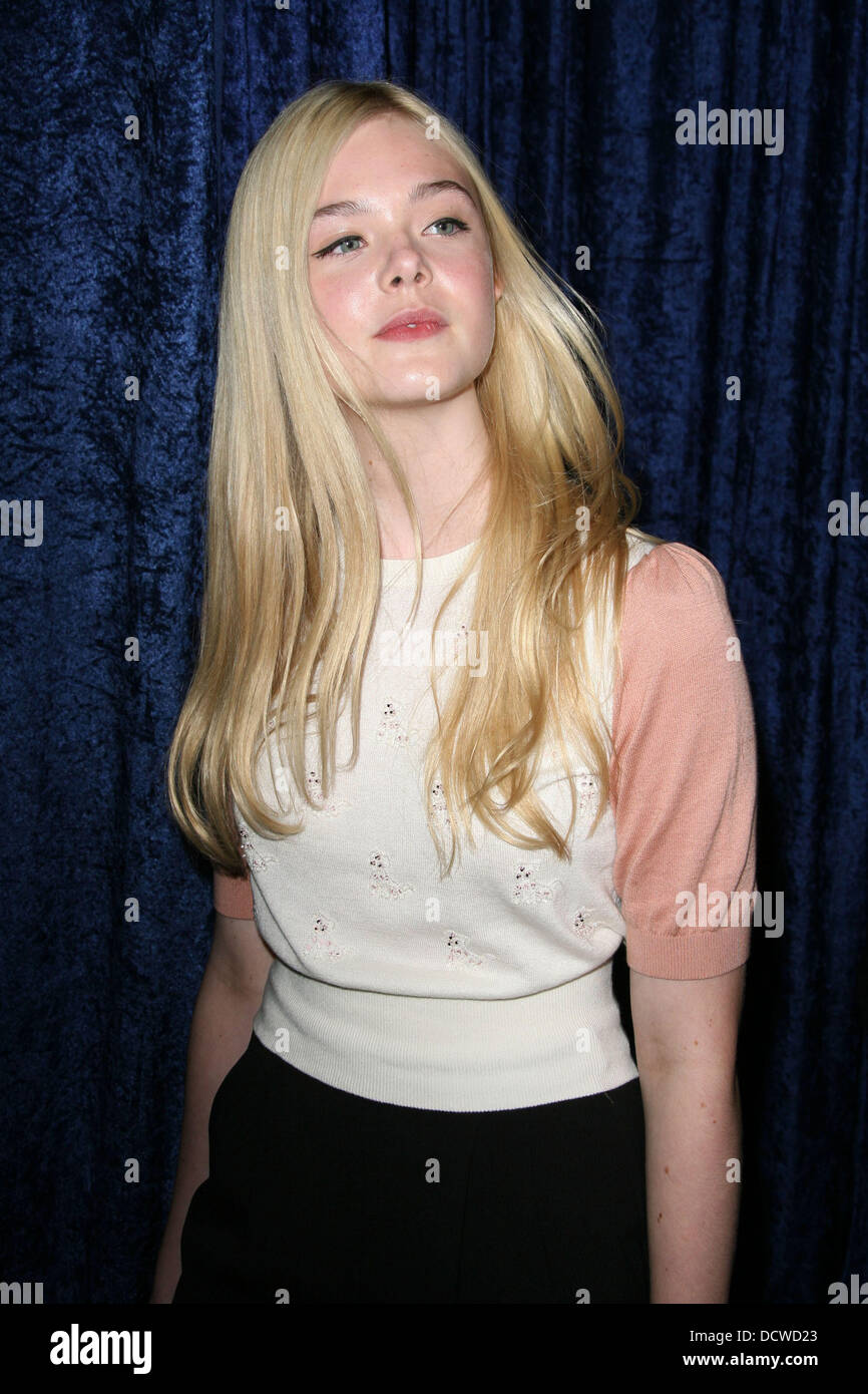 Elle Fanning Super 8 Blueray and DVD Debut and Screening held at The  Academy of Motion Picture Arts and Sciences Los Angeles, California -  22.11.11 Stock Photo - Alamy