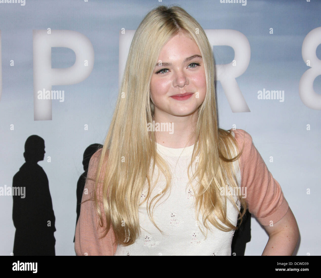 Elle Fanning Super 8 Blueray and DVD Debut and Screening held at The