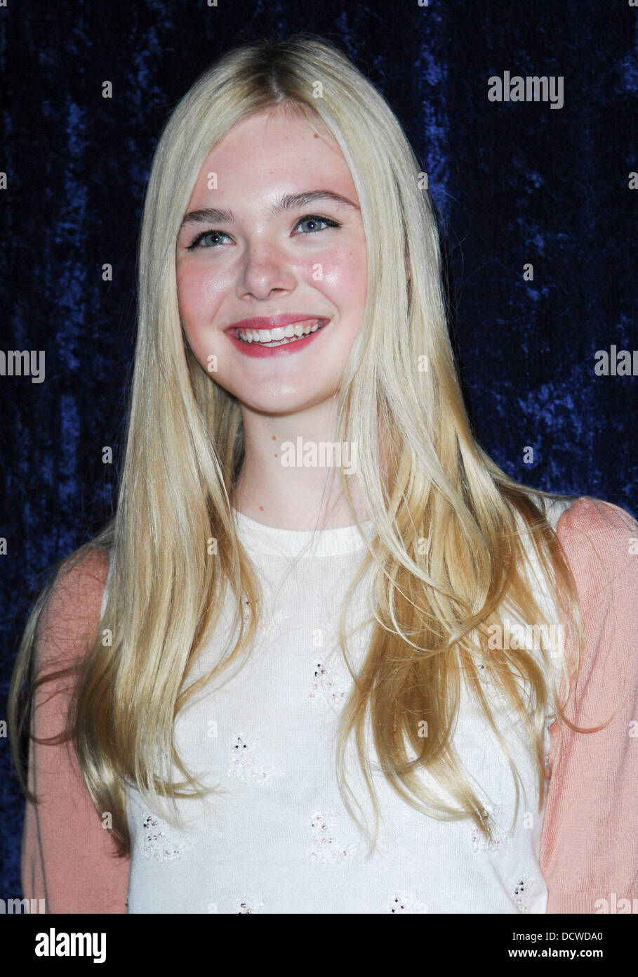 Elle Fanning Super 8 Blueray and DVD Debut and Screening held at The