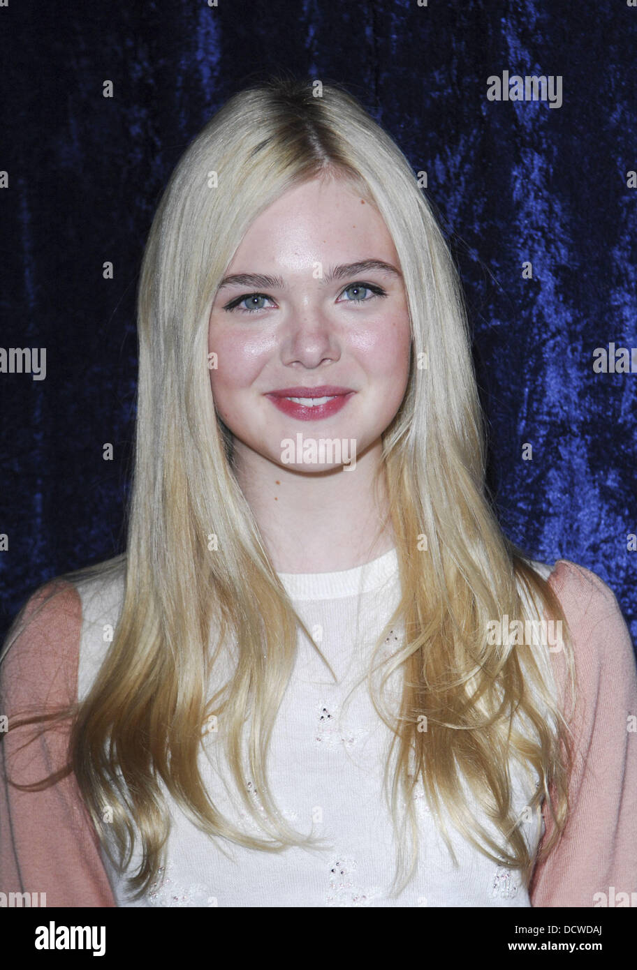 Elle Fanning Super 8 Blueray and DVD Debut and Screening held at The