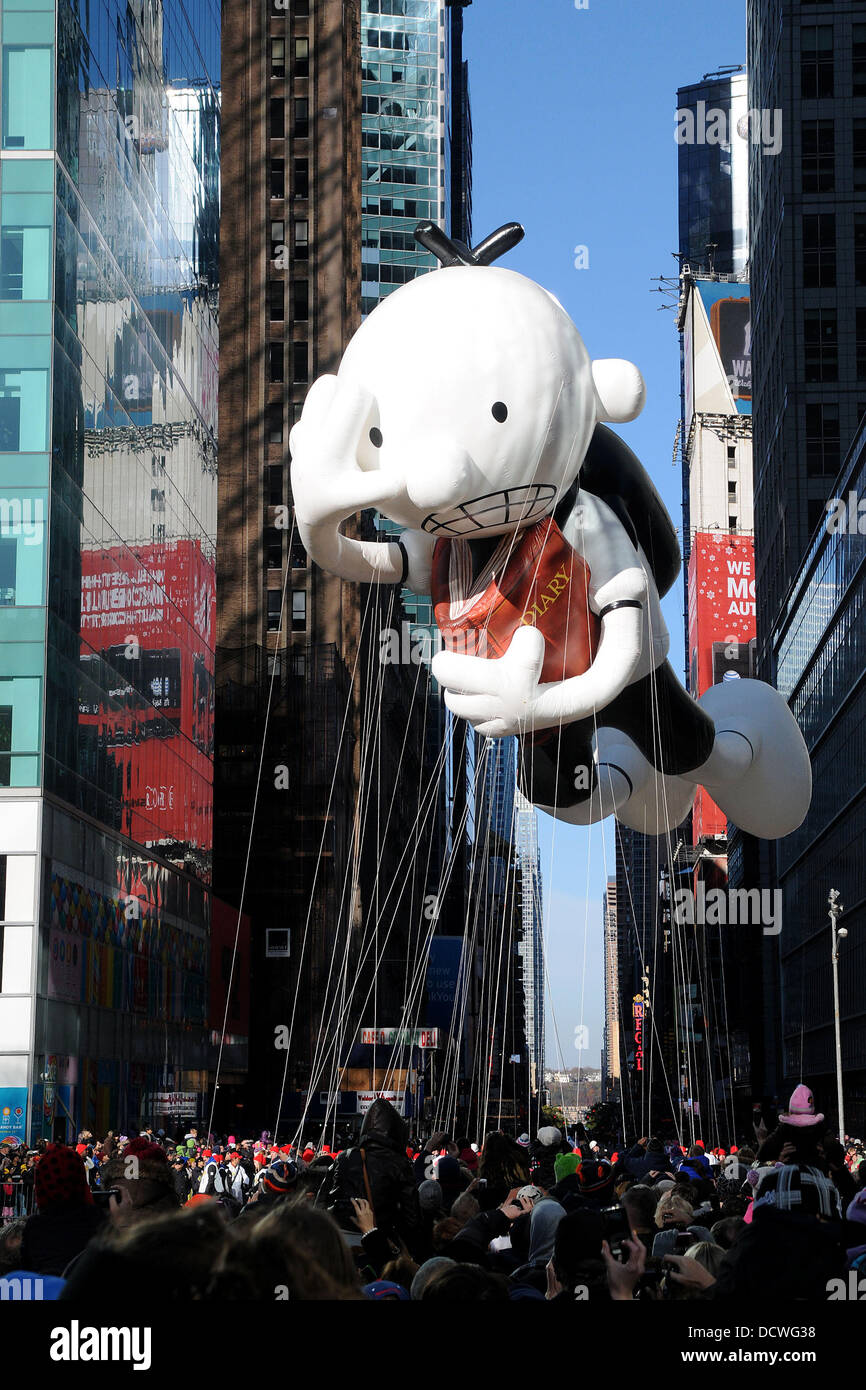 Diary of a Wimpy Kid, balloon float at Macy's 85th Annual Thanksgiving