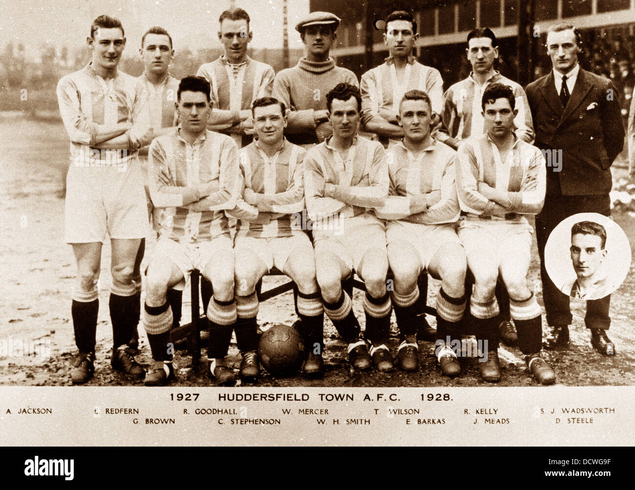 Huddersfield Town Football Club in 1928 Stock Photo