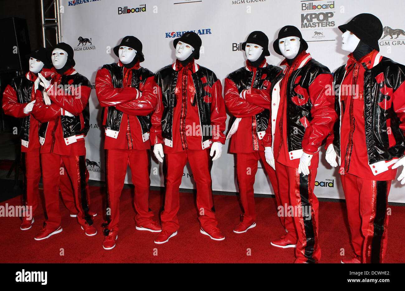 Jabbawockeez 2011 Billboard KPOP Masters at MGM Grand Garden Arena at