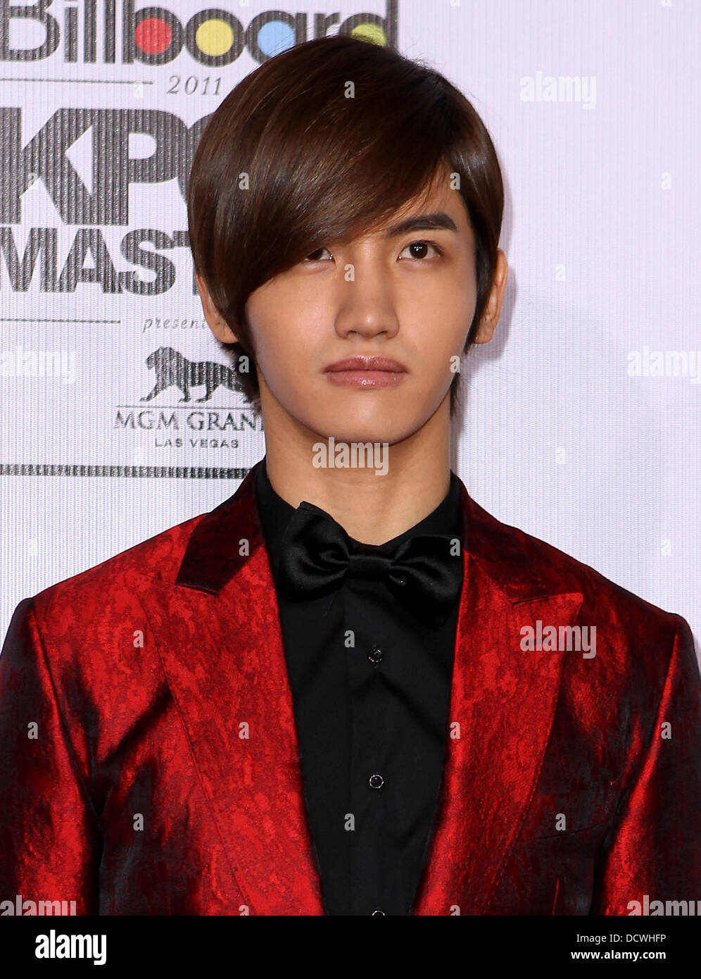 Band member of TVXQ 2011 Billboard KPOP Masters at MGM Grand Garden